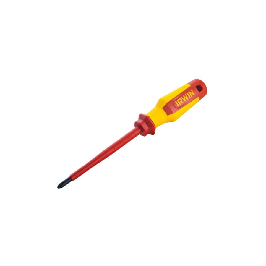 IRWIN® IRW1951864 VDE Pro Comfort Screwdriver Phillips Tip PH2 x 125mm | Duco Car Parts UK