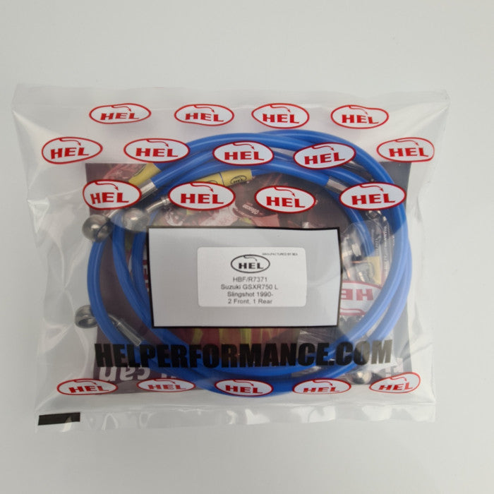 HEL Performance CL-HBK7371 Full Length Race Braided Brake Lines | ML Performance Car Parts