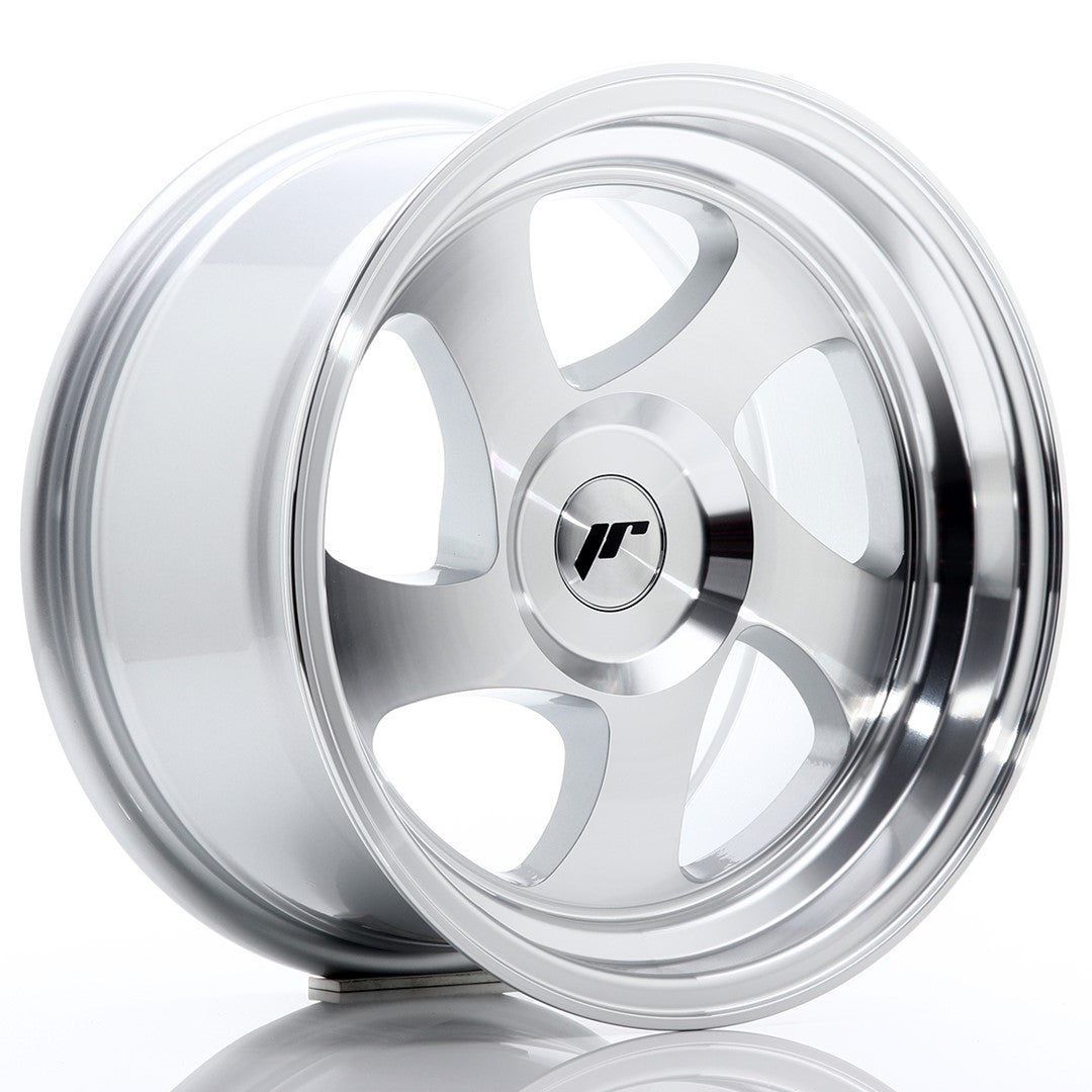 JR Wheels JR151580XX2074SM JR Wheels JR15 15x8 ET20 BLANK Silver Machined Face