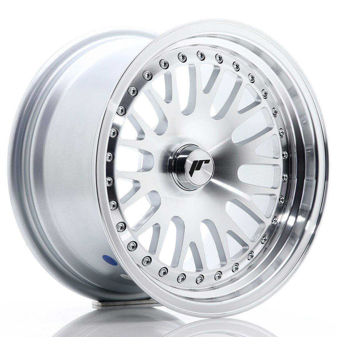 JR Wheels JR101580XX2074S JR Wheels JR10 15x8 ET20 BLANK Silver Machined Face