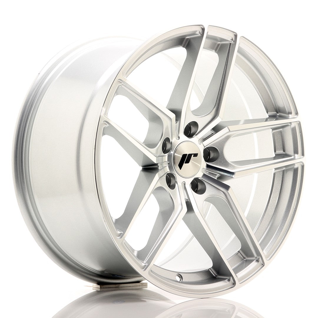 JR Wheels JR2518955L4066SM JR Wheels JR25 18x9,5 ET40 5x112 Silver Machined Face