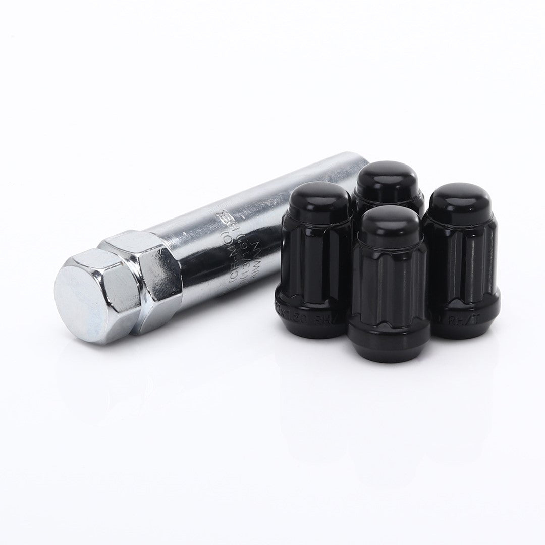 JR Wheels JRATN1-12125BK Anti-theft lug nuts JR ATN1 - 12x1,25 Black