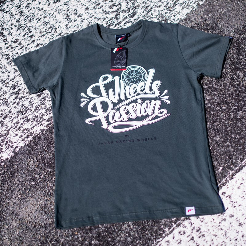 JR Wheels TSHIRT-MPASSO-L JR Men's T-Shirt Passion Olive Size L