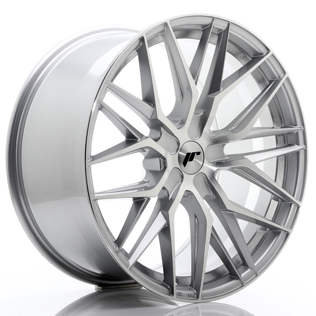 JR Wheels JR2821055X1574SM JR Wheels JR28 21x10,5 ET15-55 5H BLANK Silver Machined Face