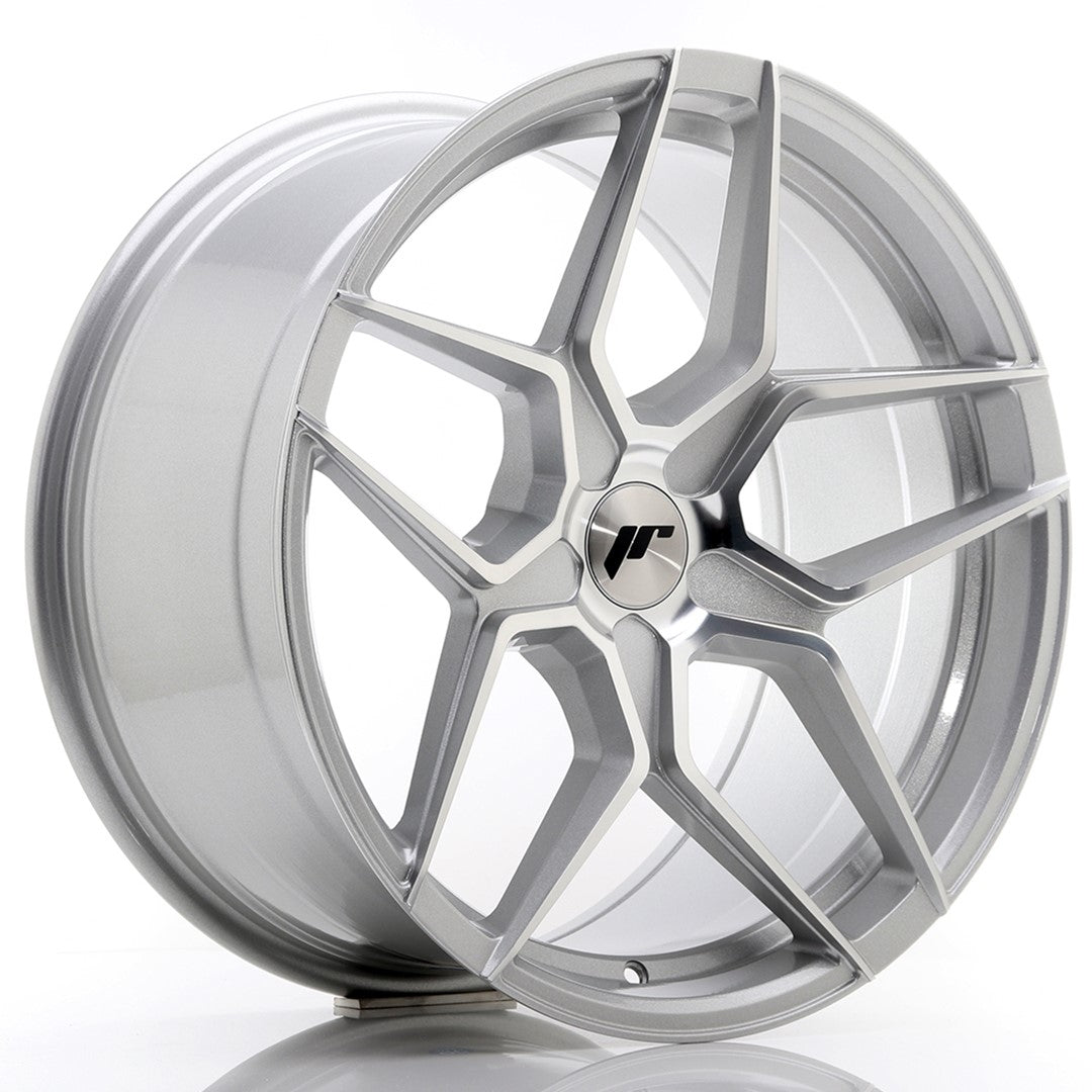 JR Wheels JR3419955X2074SM JR Wheels JR34 19x9,5 ET20-40 5H BLANK Silver Machined Face
