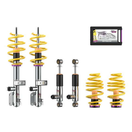 KW 39080063 DDC - Plug & Play coilovers inox