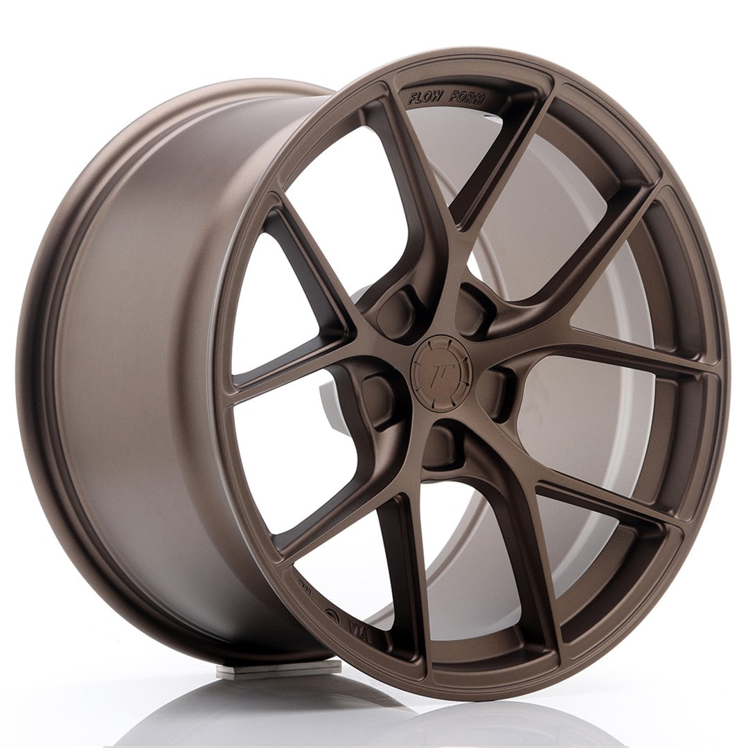 JR Wheels SL0118105F25I3872BZ1 JR Wheels SL01 18x10,5 ET38 5x120 Matt Bronze