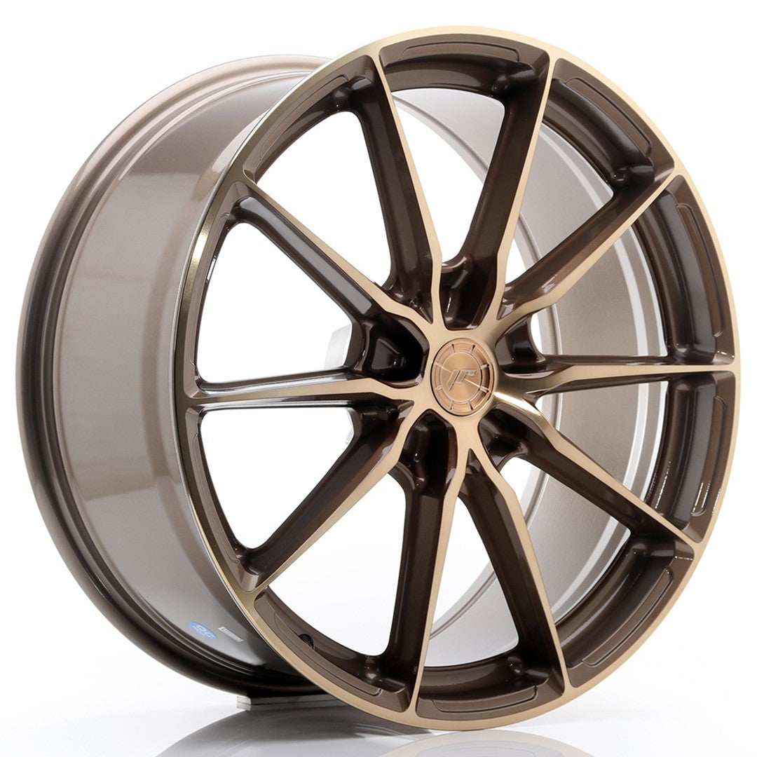 JR Wheels JR3720905I3572BZP JR Wheels JR37 20x9 ET35 5x120 Platinum Bronze