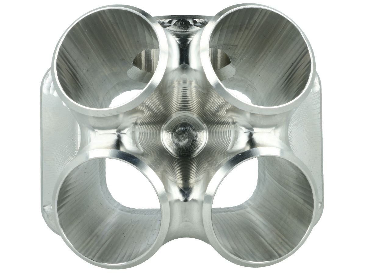 Turbozentrum 119317 4-Cyl. T3 flange stainless steel collector for Garrett GTX / BorgWarner EFR / AirWerks - with 38mm Wastegate port