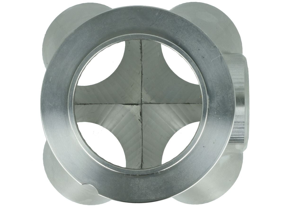 Turbozentrum 119315 4-Cyl. CNC stainless steel V-Band collector for TiAL GT28R / GT30R / GT35R - with 38mm Wastegate port