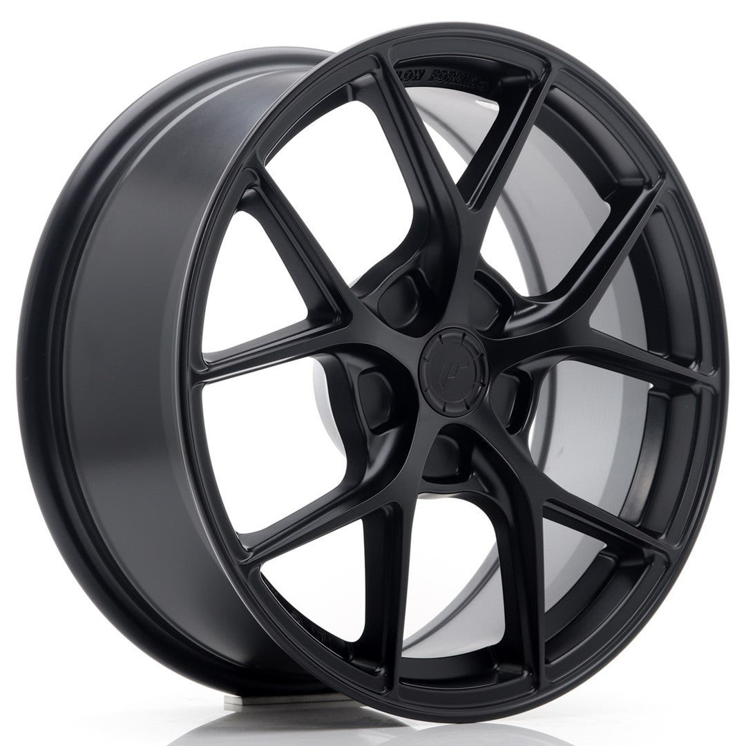 JR Wheels SL011770F15X2072BF JR Wheels SL01 17x7 ET20-40 5H BLANK Matt Black