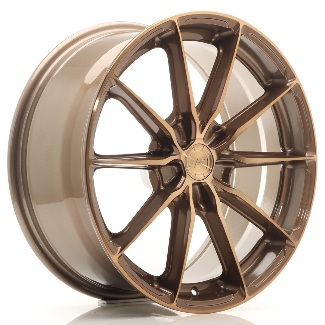 JR Wheels JR3718805L4572BZP JR Wheels JR37 18x8 ET45 5x112 Platinum Bronze