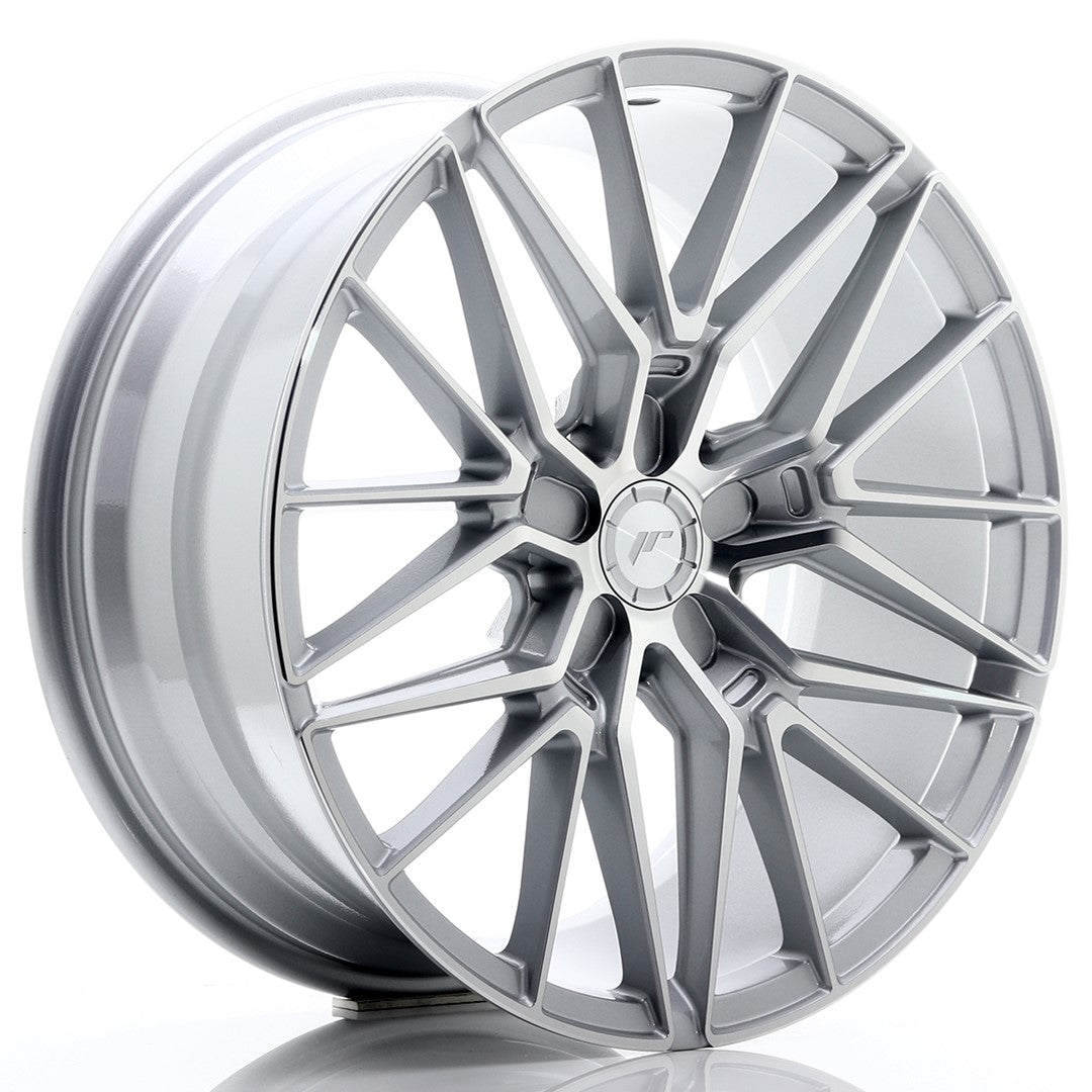 JR Wheels JR3819855L4566SM JR Wheels JR38 19x8,5 ET45 5x112 Silver Machined Face