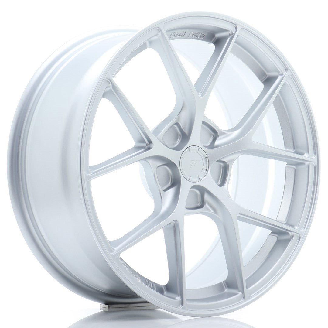 JR Wheels SL011880F15X2072MS JR Wheels SL01 18x8 ET20-40 5H BLANK Matt Silver