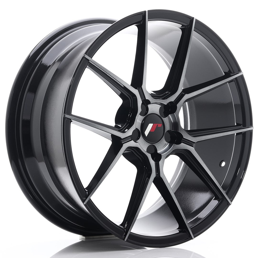 JR Wheels JR3019855X3574GBBF JR Wheels JR30 19x8,5 ET35-42 5H BLANK Black Brushed w/ Tinted Face