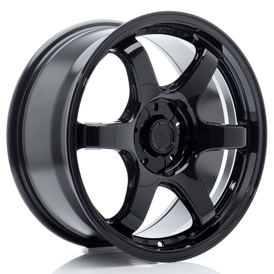 JR Wheels SL031780F15X2072GB JR Wheels SL03 17x8 ET20-42 5H BLANK Gloss Black