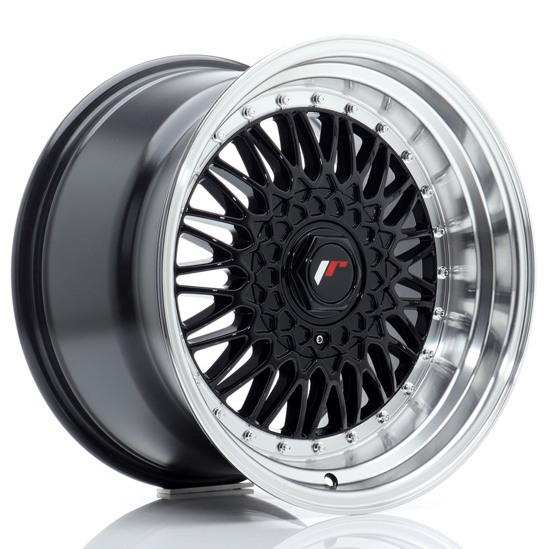 JR Wheels JR91710XX2074GB JR Wheels JR9 17x10 ET20 BLANK Gloss Black w/ Machined Lip