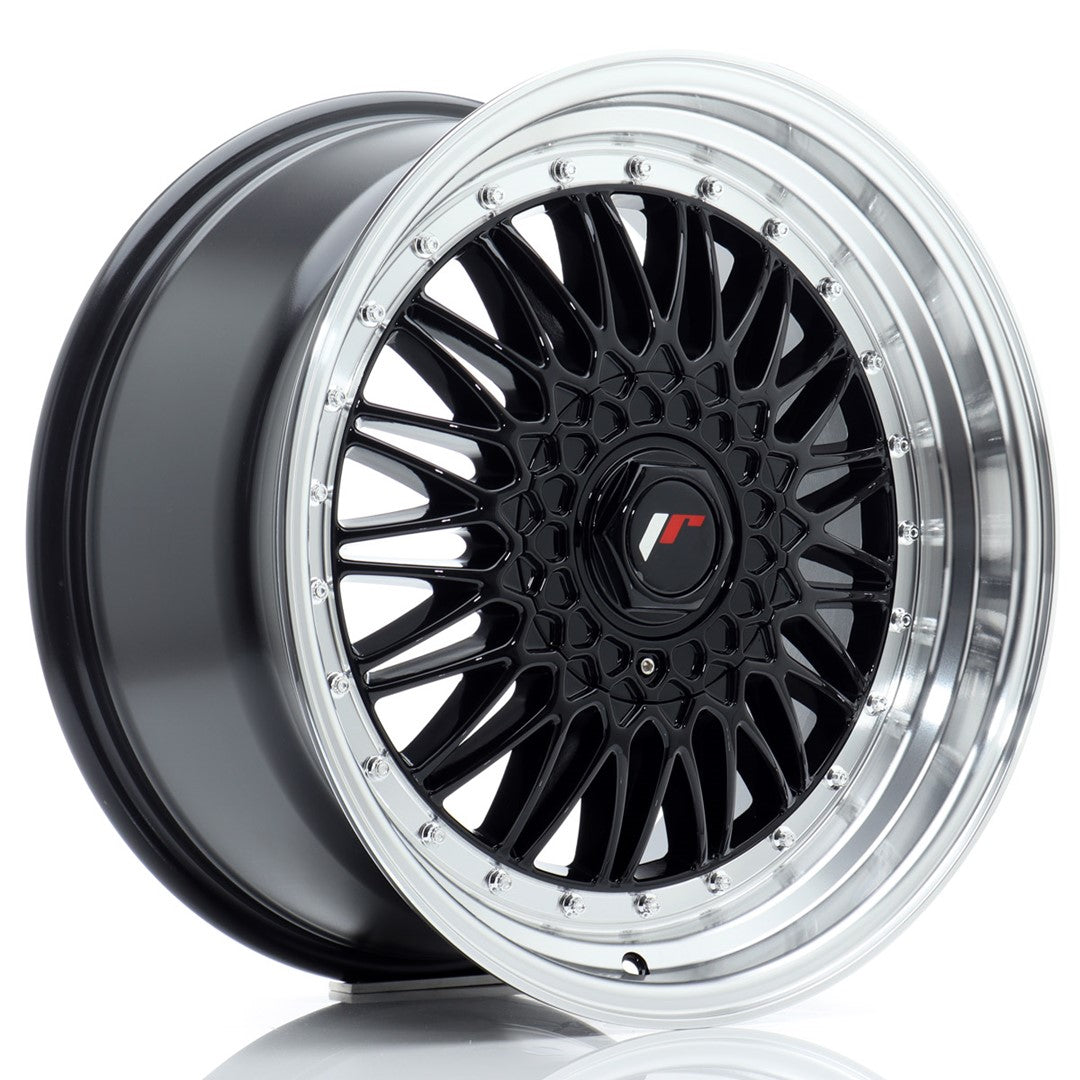 JR Wheels JR91890XX2074GB JR Wheels JR9 18x9 ET20-40 BLANK Gloss Black w/ Machined Lip