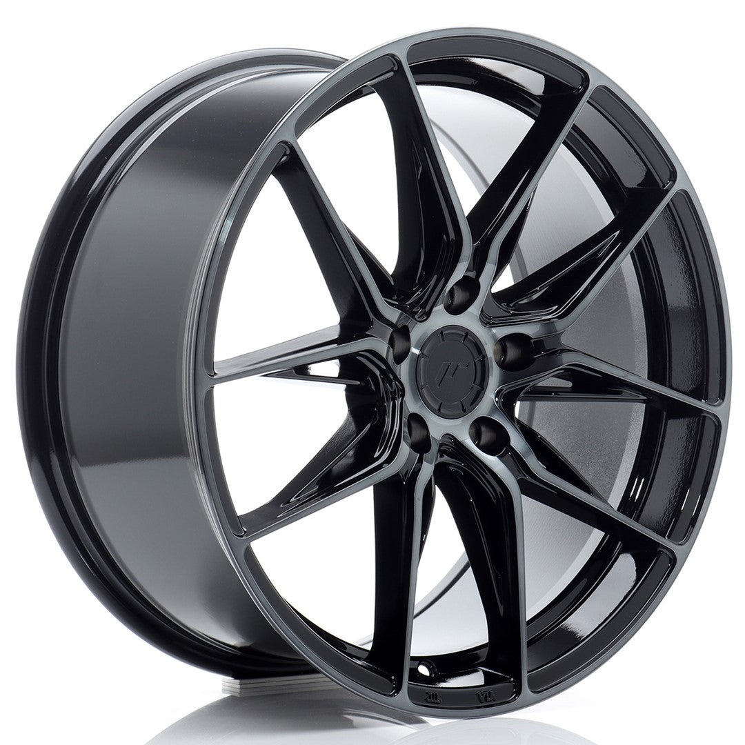 JR Wheels JR441885F15L4566BMTF JR Wheels JR44 18x8,5 ET45 5x112 Black Machined w/ Tinted Face