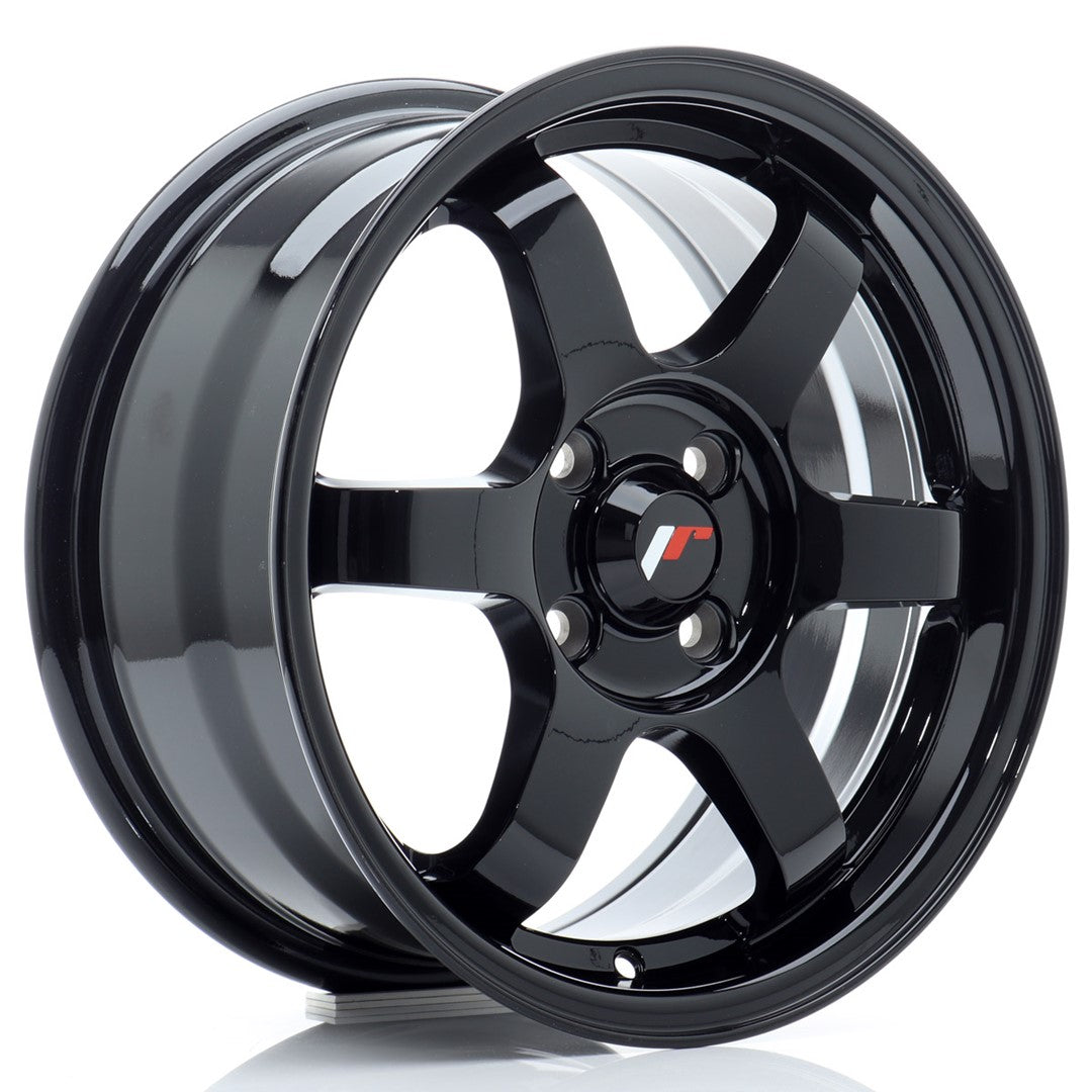 JR Wheels JR315704H2567GB JR Wheels JR3 15x7 ET25 4x100 Gloss Black
