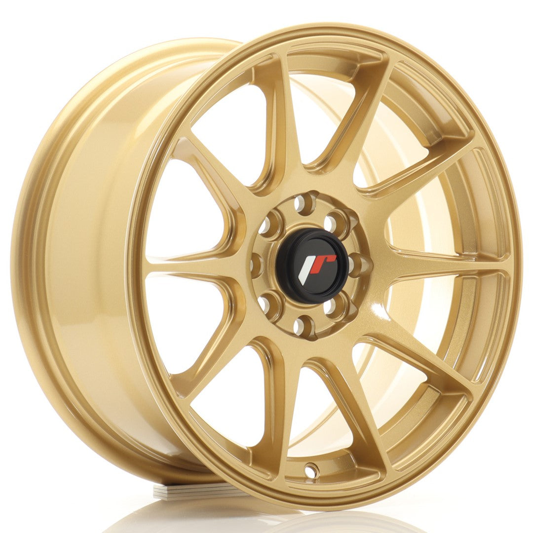 JR Wheels JR11157143067GD2 JR Wheels JR11 15x7 ET30 4x100/108 Gold