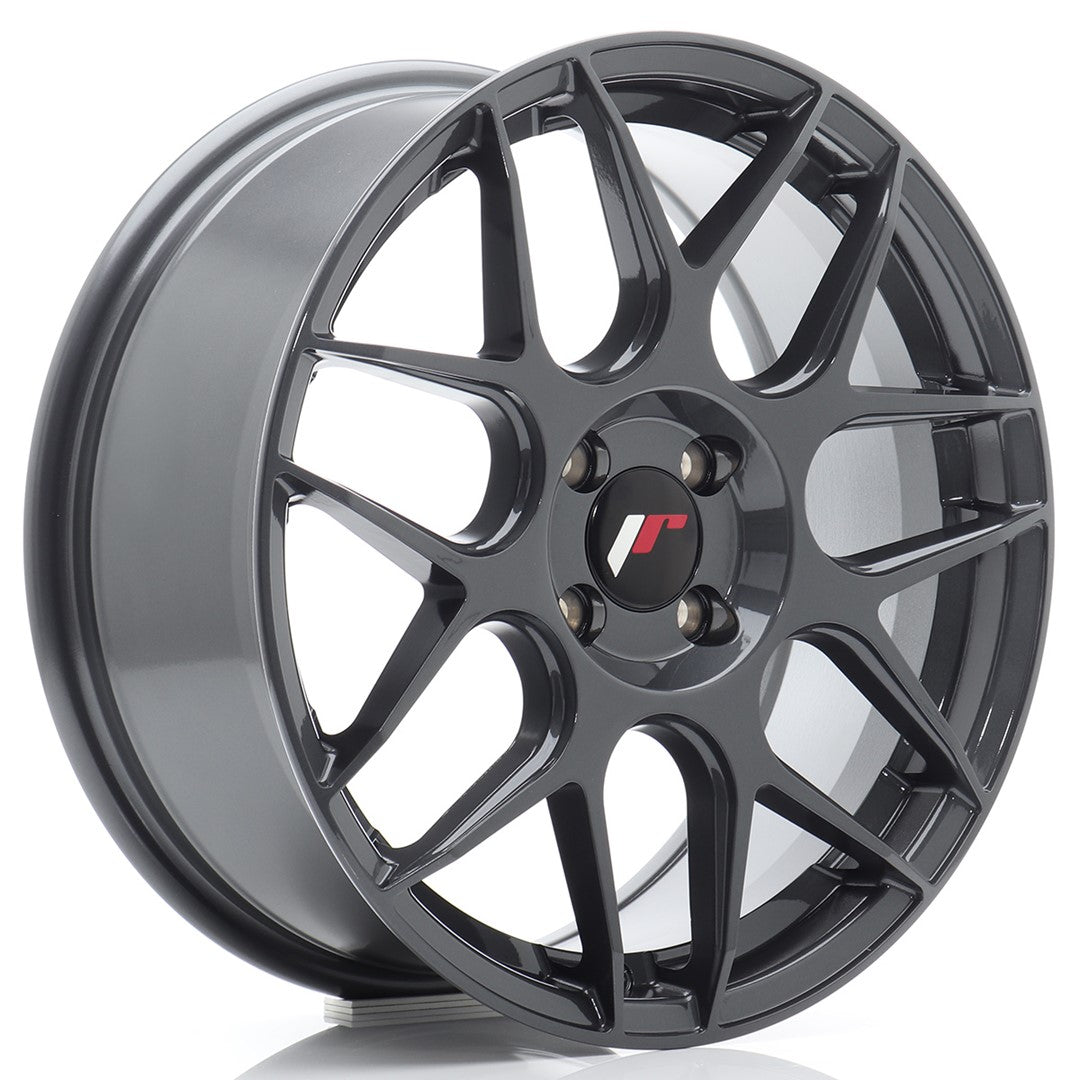 JR Wheels JR181770F14H4067HG1 JR Wheels JR18 17x7 ET40 4x100 Hyper Gray
