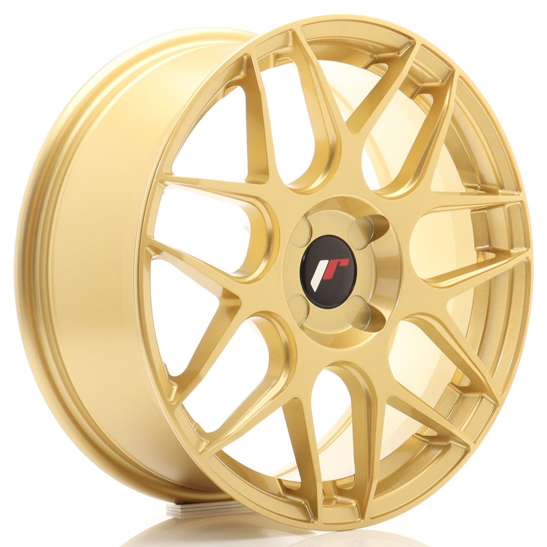 JR Wheels JR181770F14X2067GD1 JR Wheels JR18 17x7 ET20-40 4H BLANK Gold