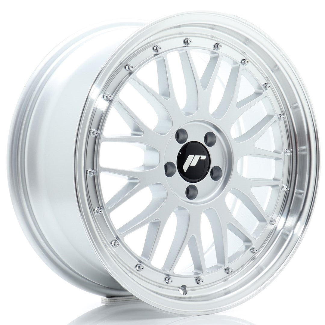 JR Wheels JR231885F15K3557HS2 JR Wheels JR23 18x8,5 ET35 5x100 Hyper Silver w/ Machined Lip