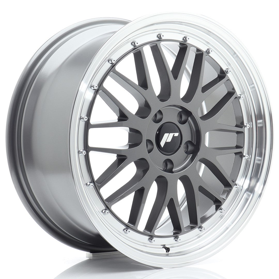 JR Wheels JR231985F15L4566HG1 JR Wheels JR23 19x8,5 ET45 5x112 Hyper Gray w/ Machined Lip