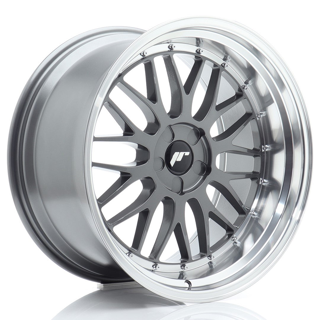 JR Wheels JR232005F35X1572HG1 JR Wheels JR23 20x10,5 ET15-25 5H BLANK Hyper Gray w/ Machined Lip