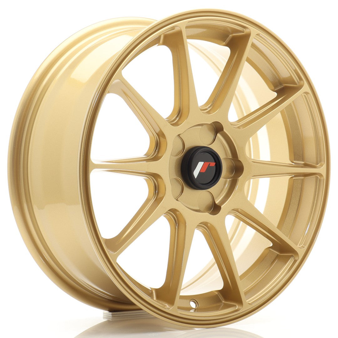 JR Wheels JR1117705X2067GD2 JR Wheels JR11 17x7 ET20-38 5H BLANK Gold