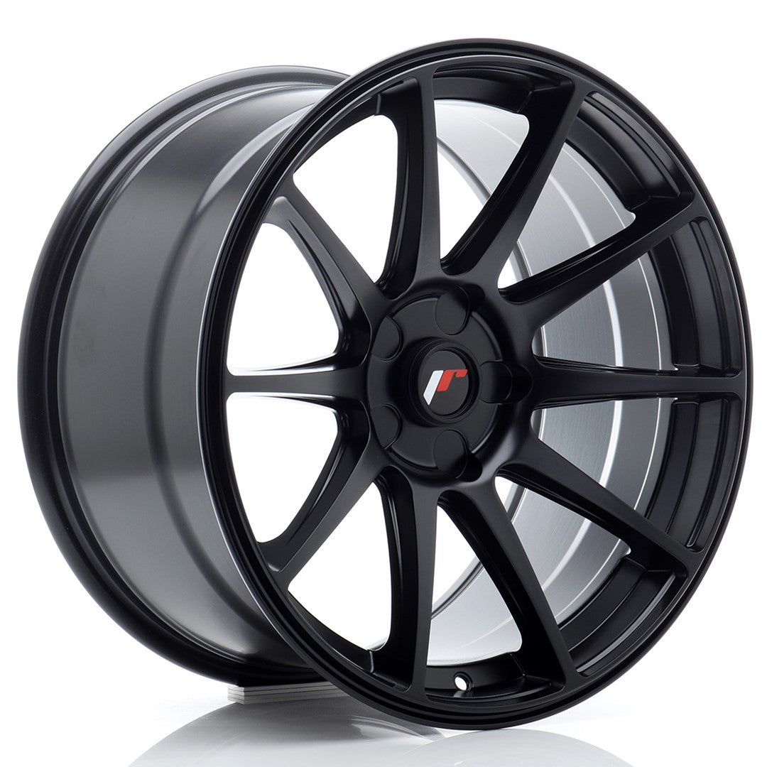JR Wheels JR1118955X2072BF1 JR Wheels JR11 18x9,5 ET20-30 5H BLANK Matt Black