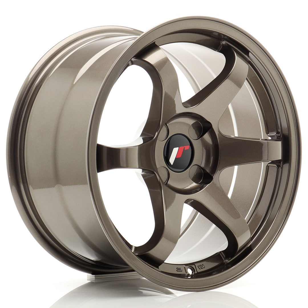 JR Wheels JR317904X2072BZ1 JR Wheels JR3 17x9 ET20-35 4H BLANK Bronze