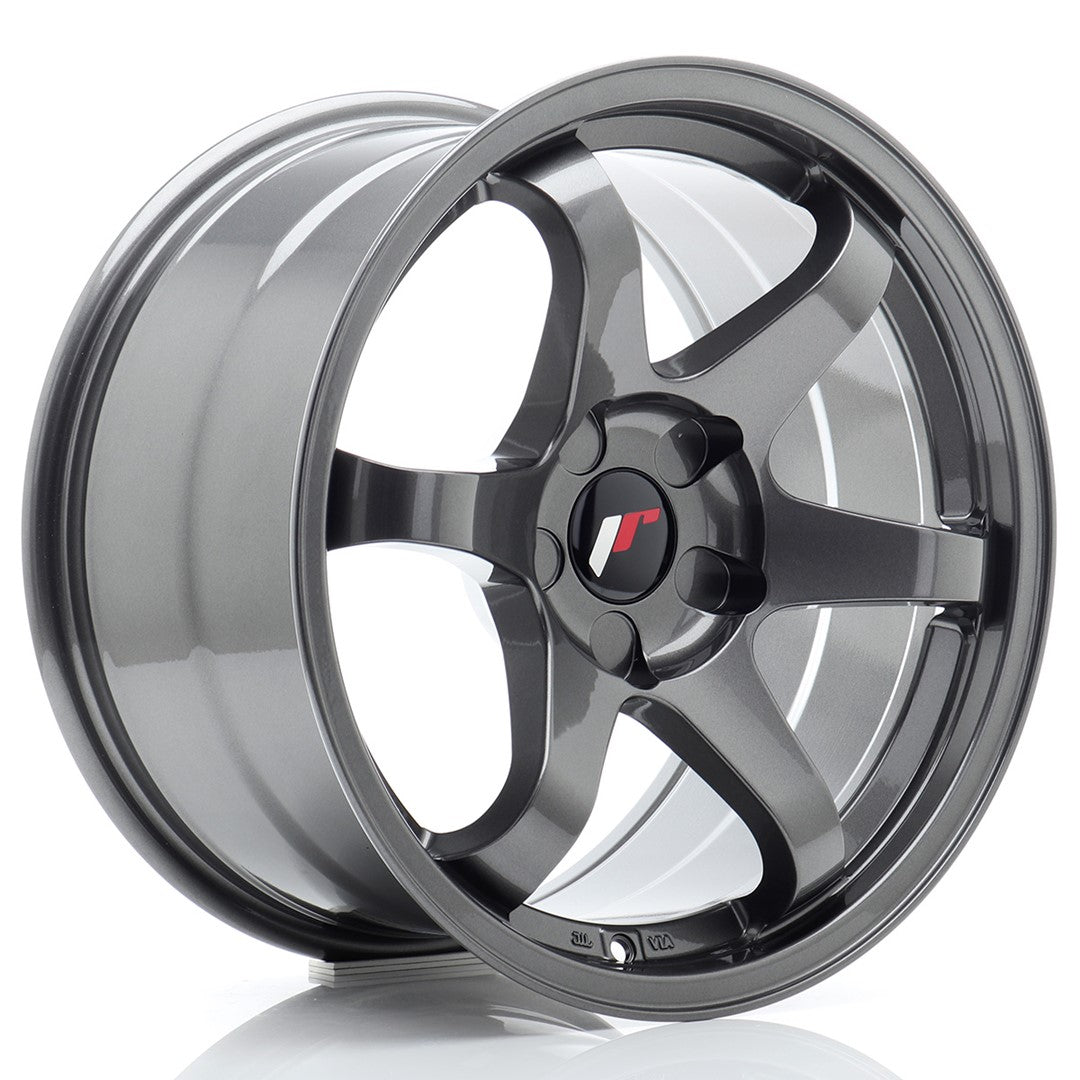 JR Wheels JR317905X2072GM1 JR Wheels JR3 17x9 ET20-35 5H BLANK Gun Metal