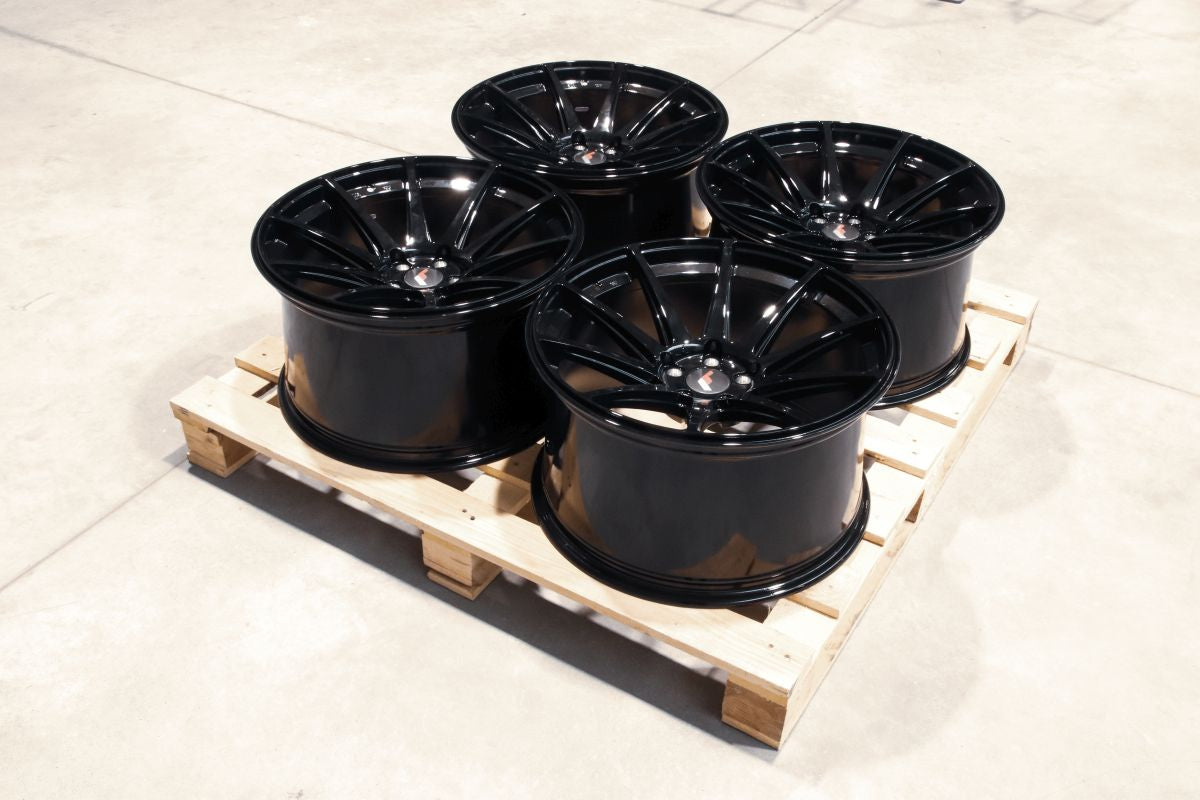 JR Wheels SET-JR#278 Set of JR11 20x11 ET20 5x112 Gloss Black