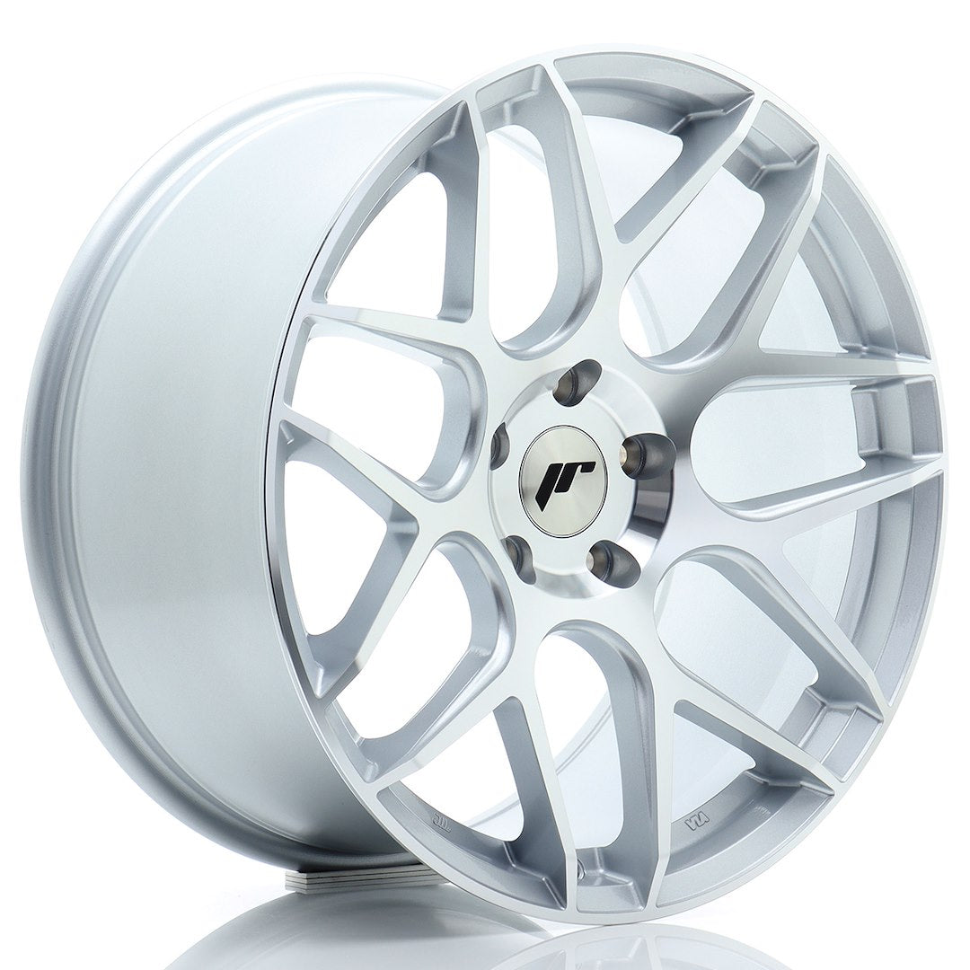 JR Wheels JR181995F25I4072SM1 JR Wheels JR18 19x9,5 ET40 5x120 Silver Machined Face