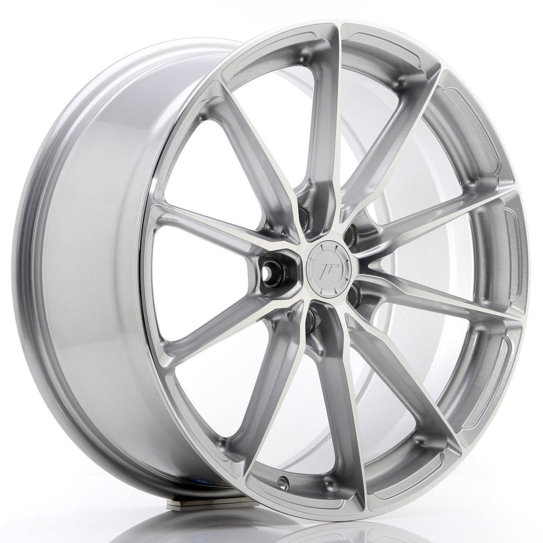 JR Wheels JR3719855L3566SM JR Wheels JR37 19x8,5 ET35 5x112 Silver Machined Face