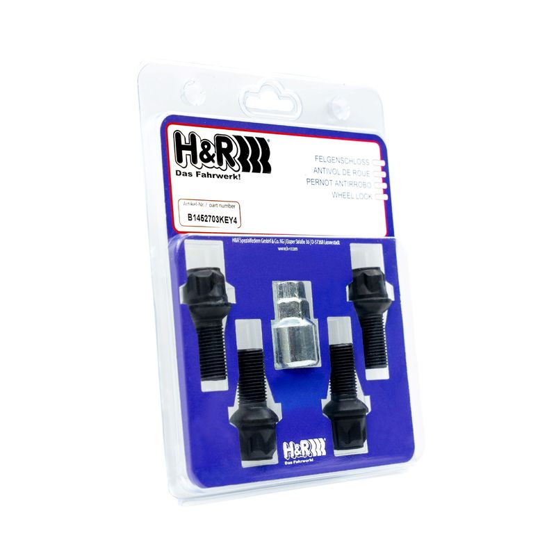 H&R-B1454502KEY4-Rim lock set | ML Performance Car Parts