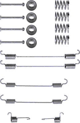 Mintex MBA750 Accessory Kit, brake shoes