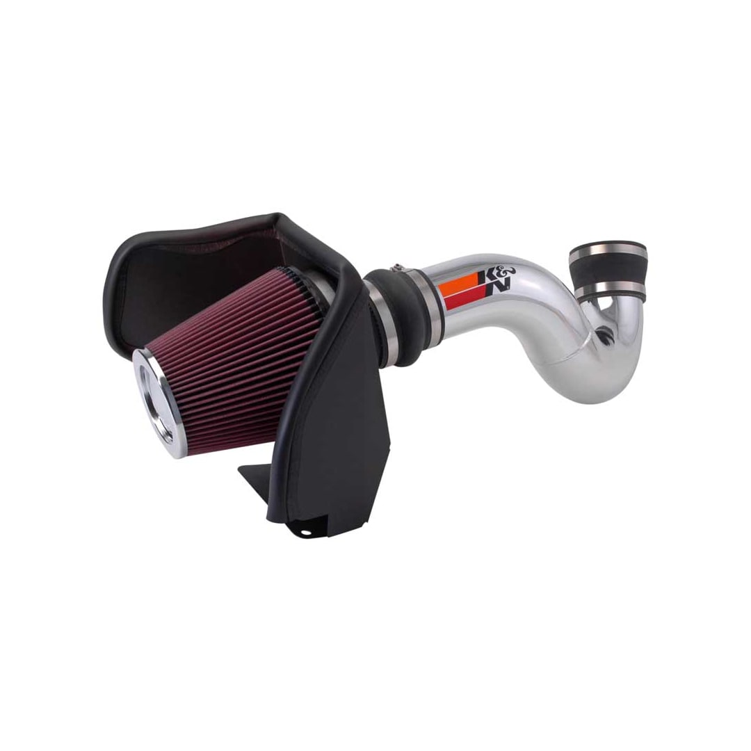 K&N 77-3050KP Cold Air Intake - High-flow, Aluminum Tube - CHEV/GMC P/UP & SUV, V8-4.8/5.3/6.0L