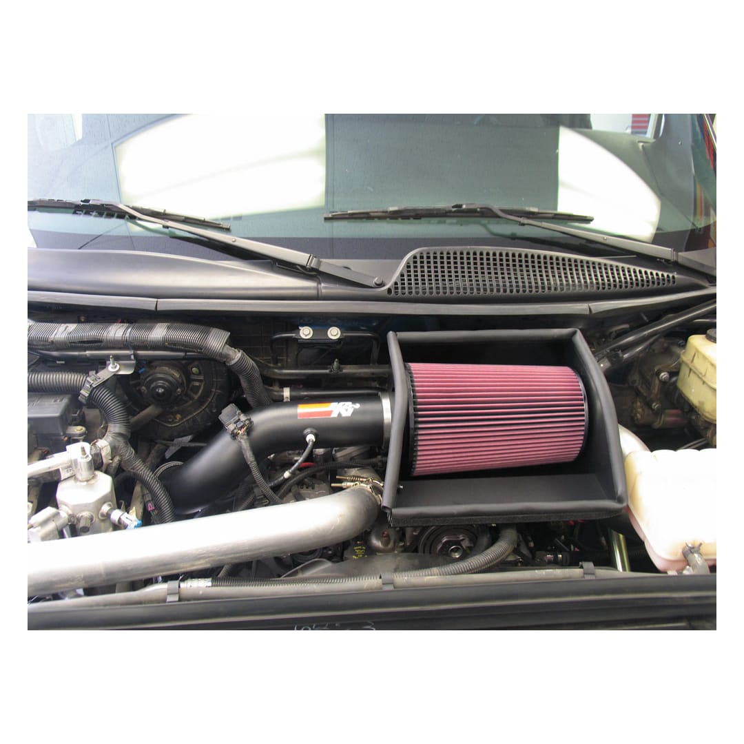 K&N 77-3063KTK Cold Air Intake - High-flow, Aluminum Tube - GM TOPKICK/KODIAK, V8-6.6 DSL