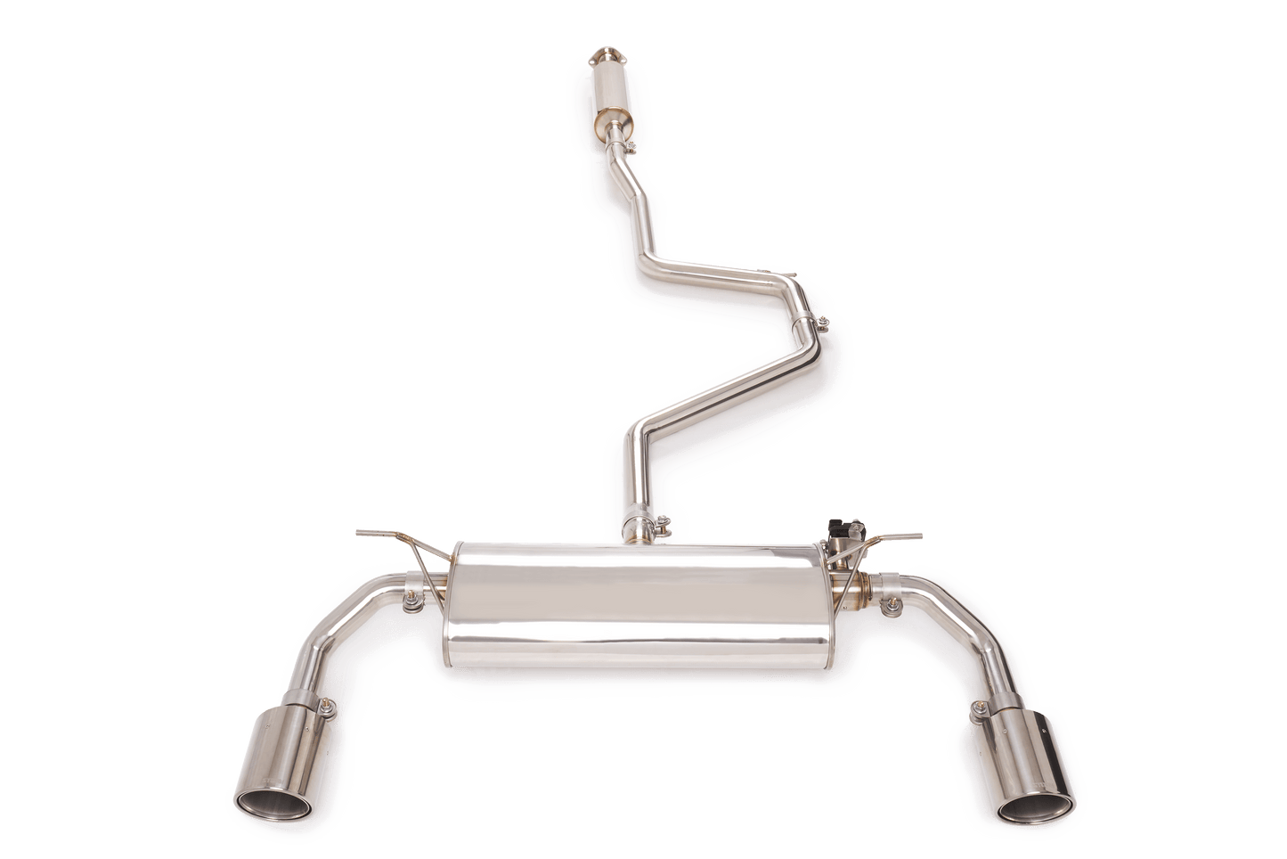 Stone Exhaust Ford 1.5T MK4 Focus Dual Exit Single Tailpipe Valvetronic Catback Exhaust System