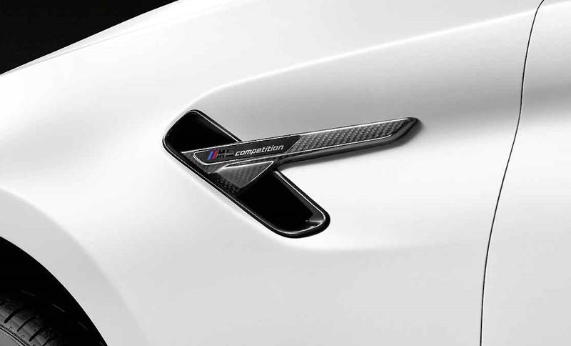 Genuine BMW F90 M5 LCI M Performance Carbon Side Fender Grilles - Duco Car Parts UK