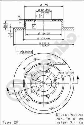 FEBI BILSTEIN FE15614 Disc Brake Caliper Repair Kit
