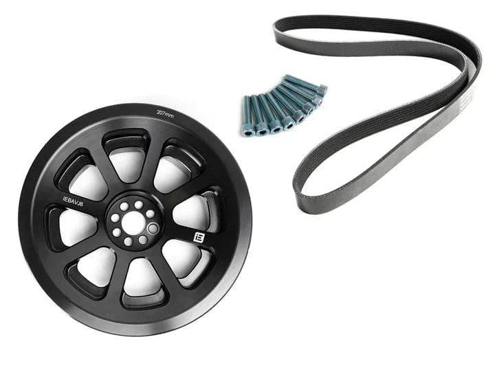 Integrated Engineering IEBAVJ6 Audi 3.0T TFSI B8 C7 207mm Crank Pulley & Damper Upgrade Kit (Inc. S4, S5, A6 & A7) - Duco Car Parts UK