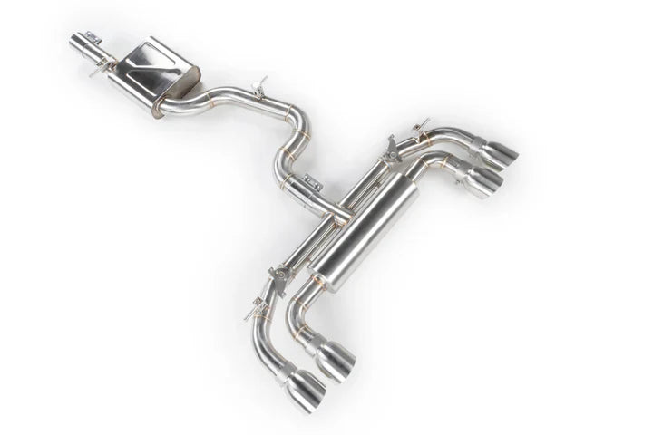 Integrated Engineering Audi VW iE Catback Exhaust System (MK7 MK7.5 Golf R & 8V S3)