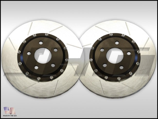 JHM JHM-1025x345x30 Front Rotors (pair) 2-piece Lightweight for B8 S4-S5