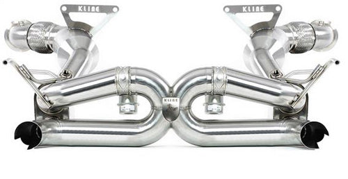 Kline Innovation KL-FER-488P-200-CS-SS 200cel Cat Pipe Ferrari 488 PISTA