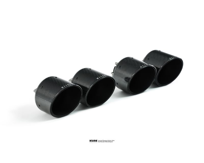 Kline Innovation KL-NIS-GTR-CFT Carbon Fiber 127mm Quad Tips Nissan GTR
