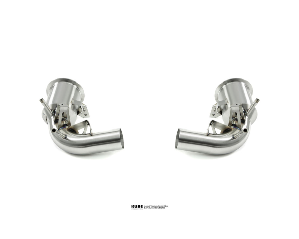 Kline Innovation KL-POR-992TT-200-CS-OE-SS 200 Cell Cat Pipe Set Porsche 992 Turbo